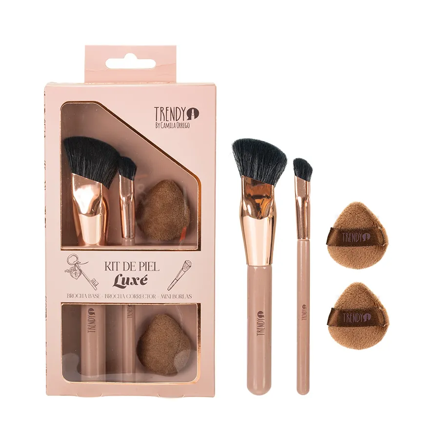 KIT DE BROCHAS PIEL LUXÉ
